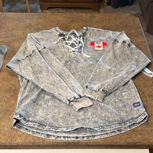Walt Disney Epcot Canada varsity shirt